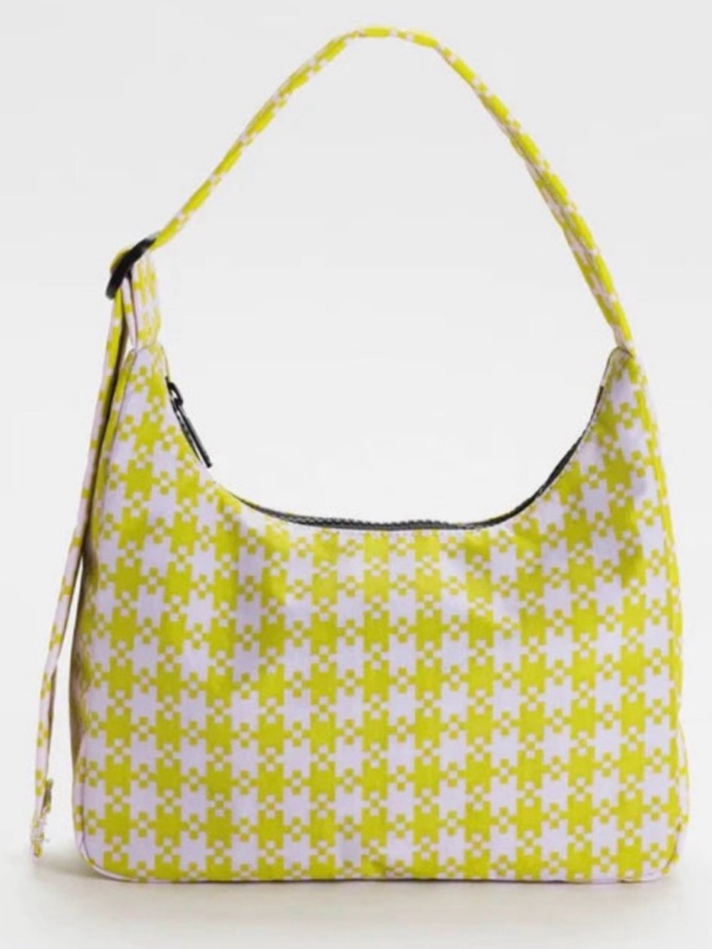 Baggu Pistachio Pixel Mini Nylon Shoulder Bag